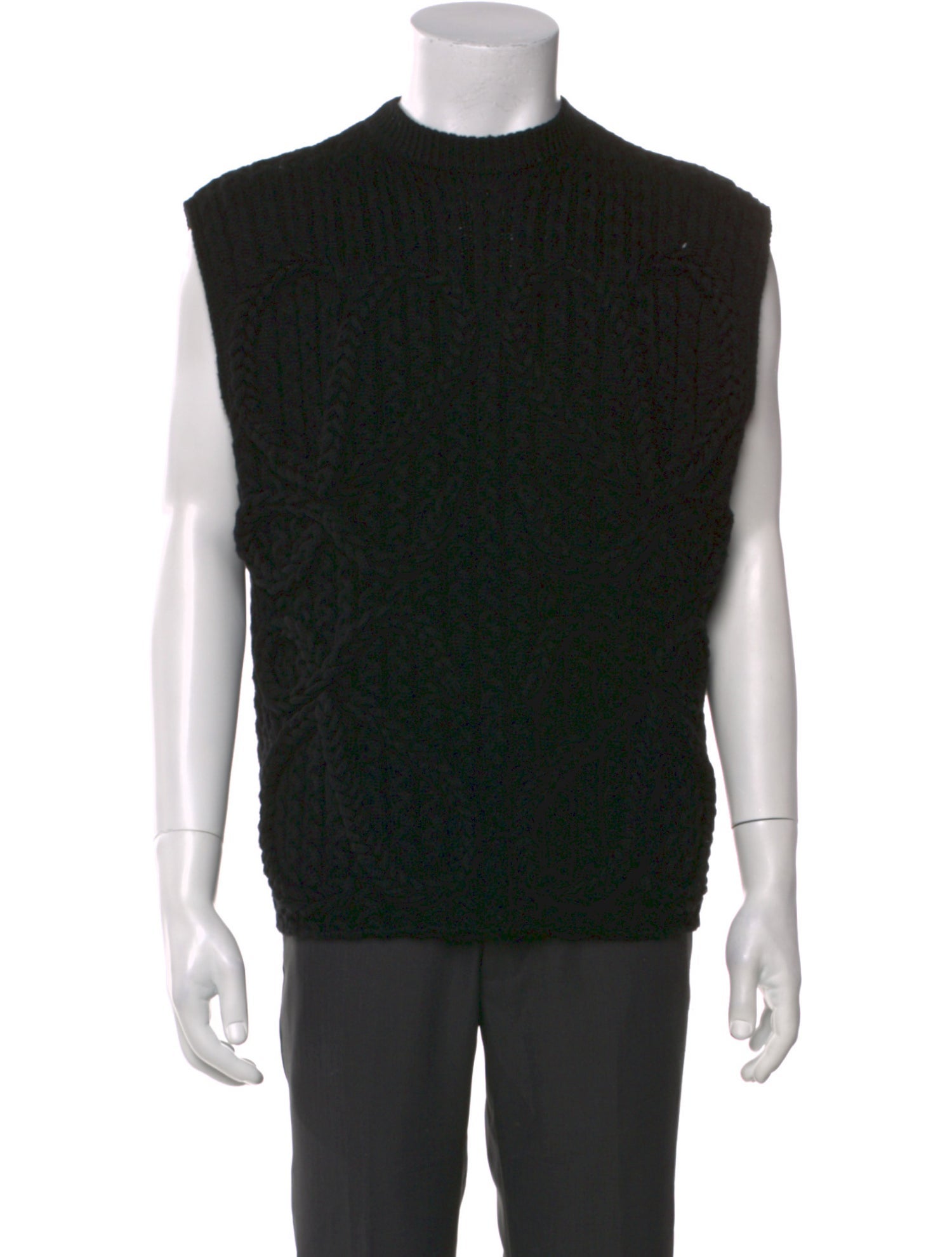 Loewe Wool Crew Neck Sweater Vest